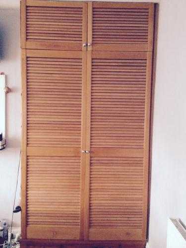 Pine Louvre Doors x7 (4- 6ftx2ft)