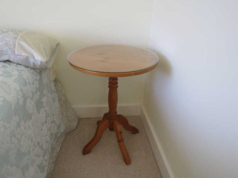 Pine Round Occasional Table