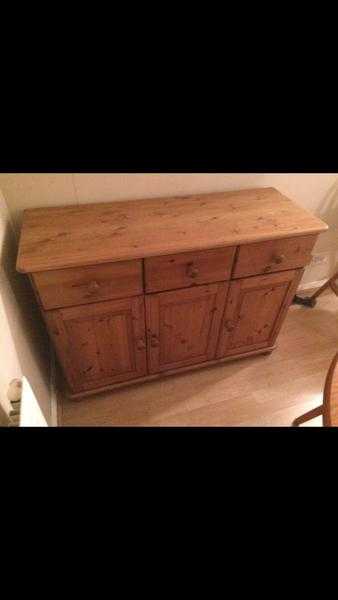 Pine sideboard dresser