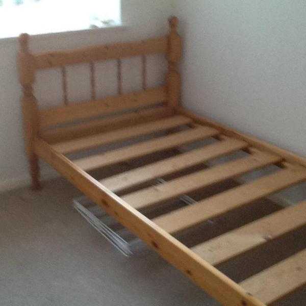 Pine Single Bed Frame 3 foot