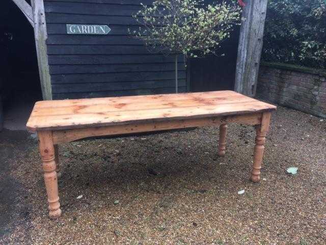 Pine Table, kitchen  Dining Room Rustic Reclaimed Pine Farmhouse Style