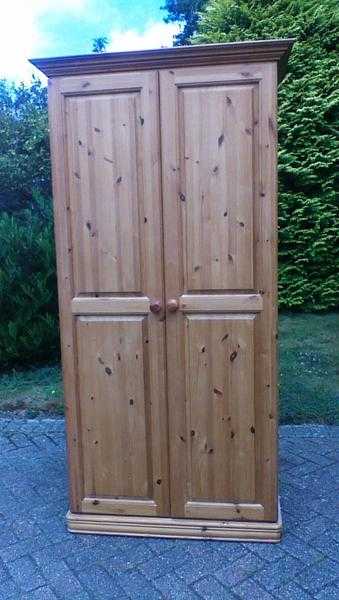 Pine wardrobe