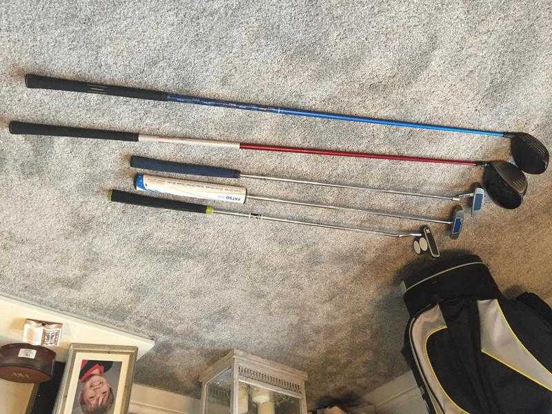 Ping full set clubs, Taylor made putter plus Motor caddy ( battery, charger amp cover)