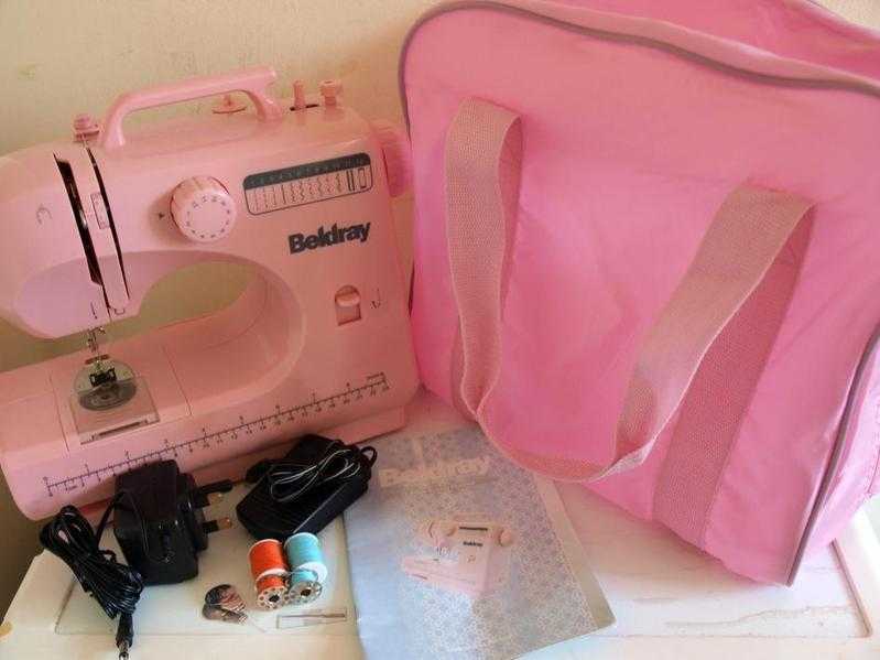 Pink Beldray 12 Stitch Sewing Machine