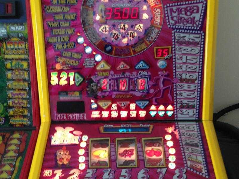 Pink Panther Fruit Machine