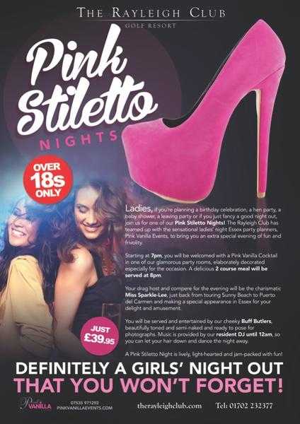 Pink Stiletto Ladies Nights