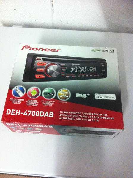 Pioneer DAB digital car Radio  CD player