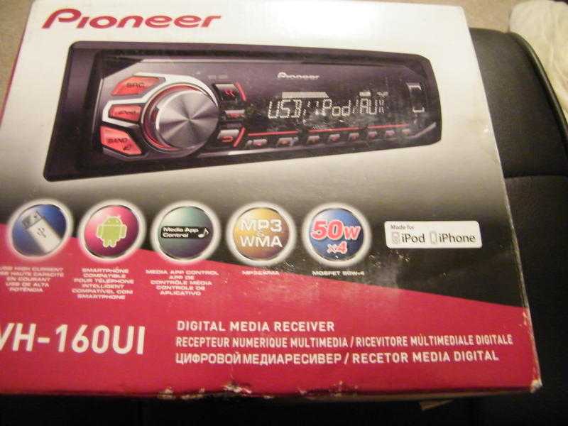 PIONEER MVH- 160UI DIGITAL MEDIA RECEIVER