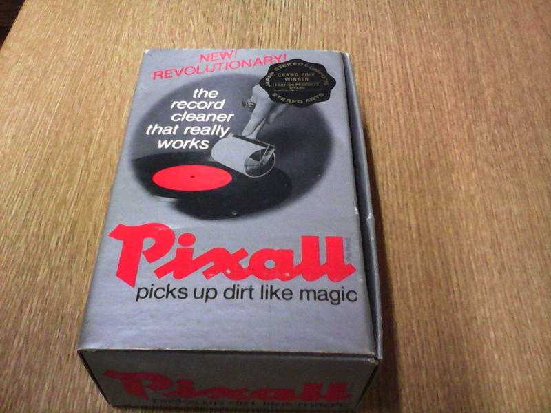 Pixall vintage record cleaner never used