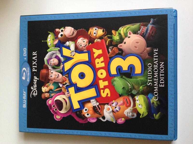 Pixar039s Toy Story 3 blu-RayDVD studio commemorative edition for sale