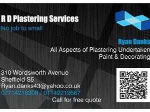 plastering services