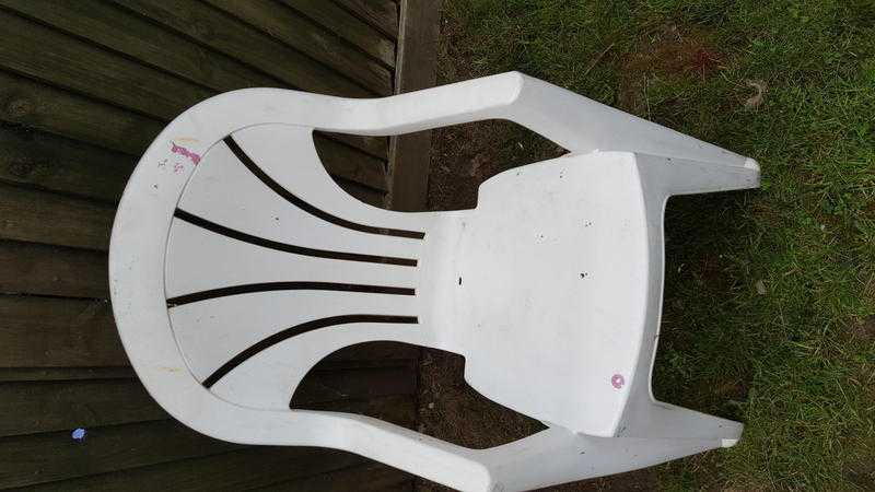 Plastic Garden chairs 8