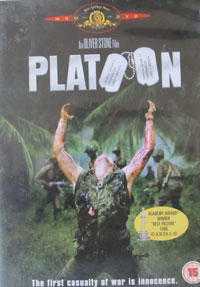 Platoon DVD free, new and unplayed