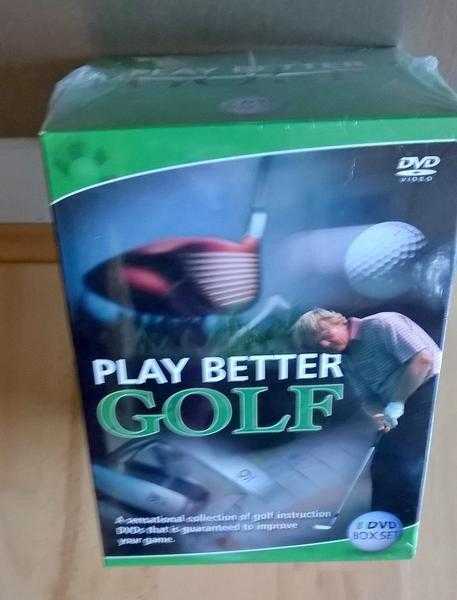 Play Better Golf-8 DVD box set