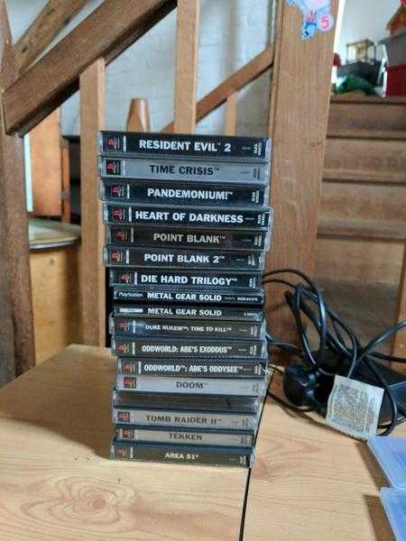 Playstation 1 games and Gcon45