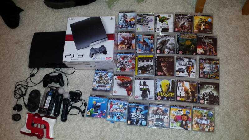 Playstation 3 bundle with 29 games