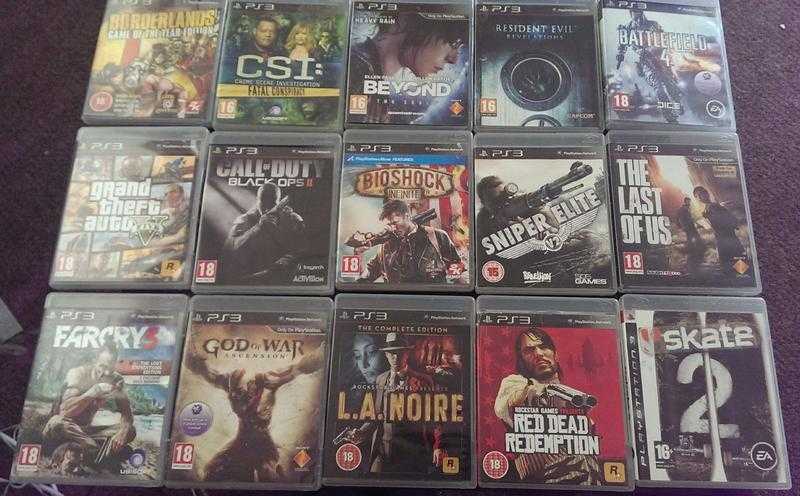 Playstation 3 games