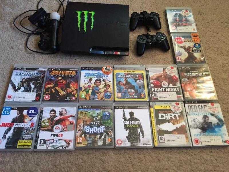 PLAYSTATION 3 PLUS 14 GAMES BARGAIN