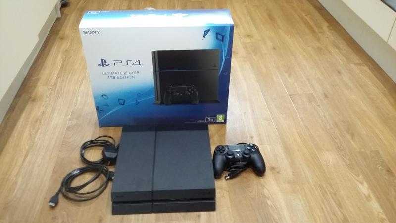 Playstation 4 1TB3 Games. Almost New