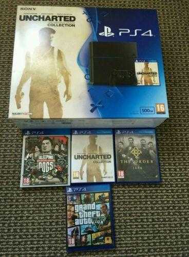 PlayStation 4 500gb Bundle With Warranty, Shippable