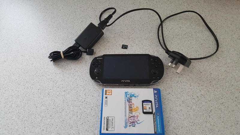 Playstation vita with 16gb memory card