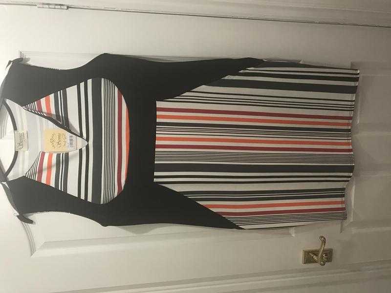 Plus size illusion dress