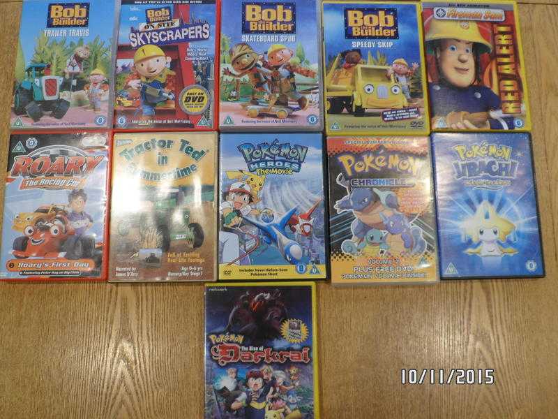 Pokemon etc dvd039s