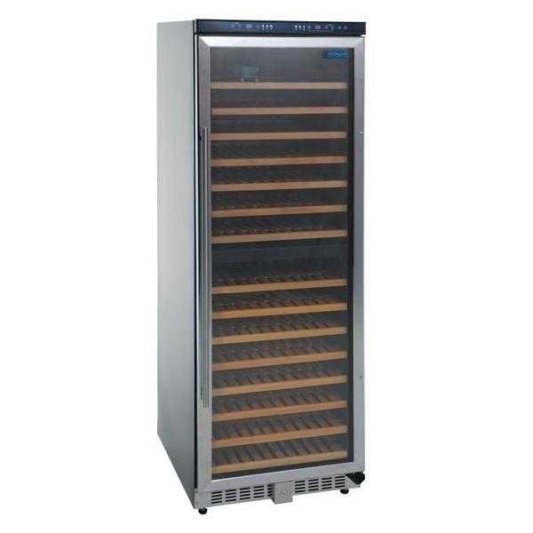 Polar CE218 155 Bottle Dual Zone Wine Chiller Fridge