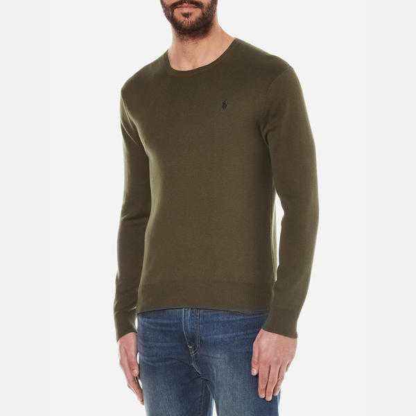 Polo Ralph Lauren Crew Jumper Slim Fit Pima Cotton Knit