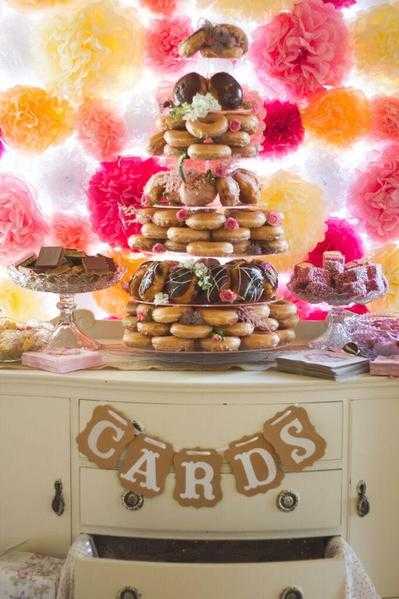 Pom Pom wall photo back drop cake table wedding decoration or baby shower