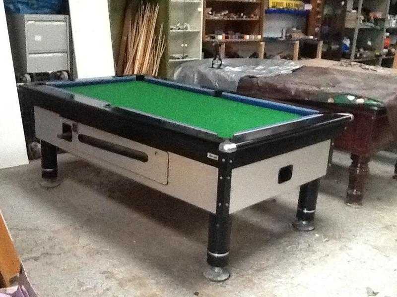 Pool table pub style slate bed