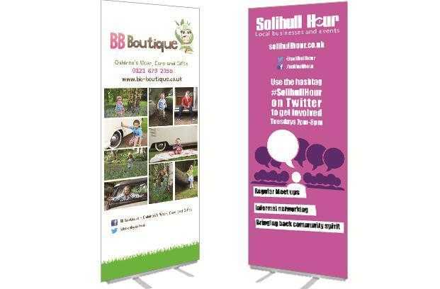 Pop Up banners 40 with free delivery