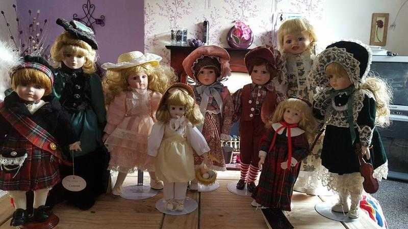 porcelain collectors dolls