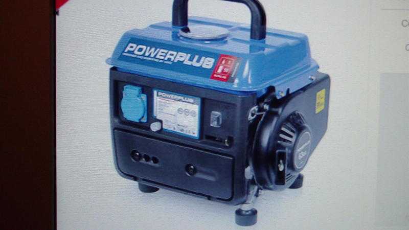 portable 240v12v generator (NEW)