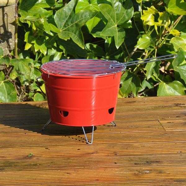 Portable Bucket BBQ with Carry Handle - Brand New in Box