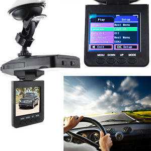 Portable Dash DVR Car Video Vehicle Camera In-Car IR Recorder Road Crash Cam New