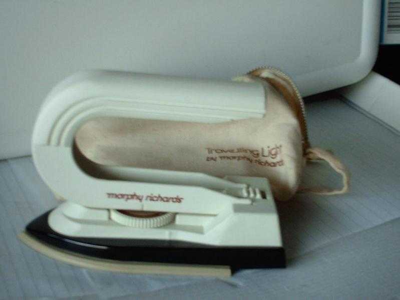 Portable Travel Iron in a bag