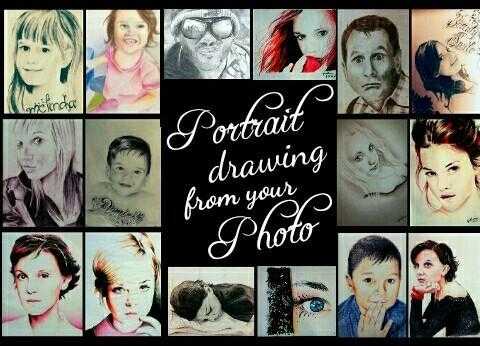 Portrait Drawing from your photo