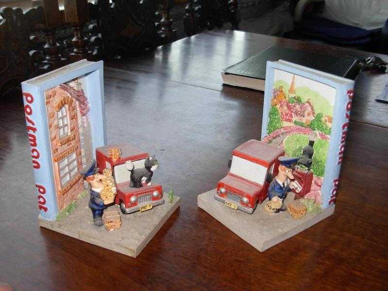 Postman Pat Bookends - Rare items now