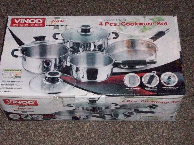 Pot and Pans Brand New and Boxes