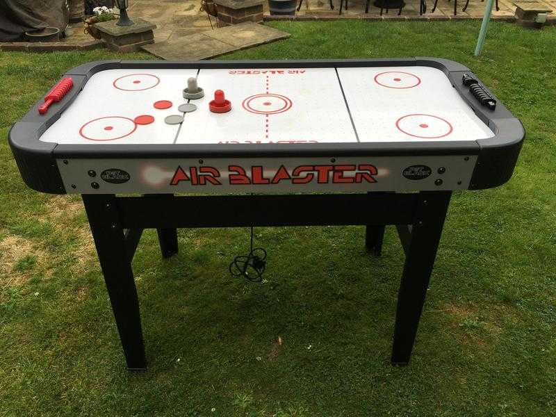 Pot Black Air Blaster Electric Air Hockey Game for standing play