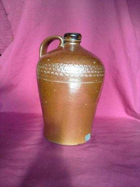 Pottery ciderbeerwater bottle