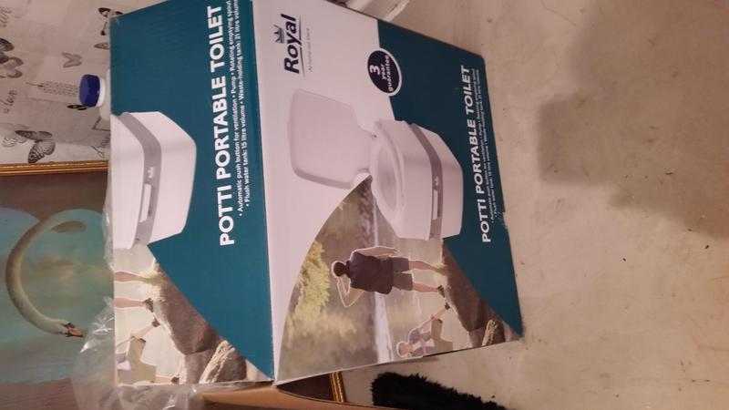 Potti portable toilet