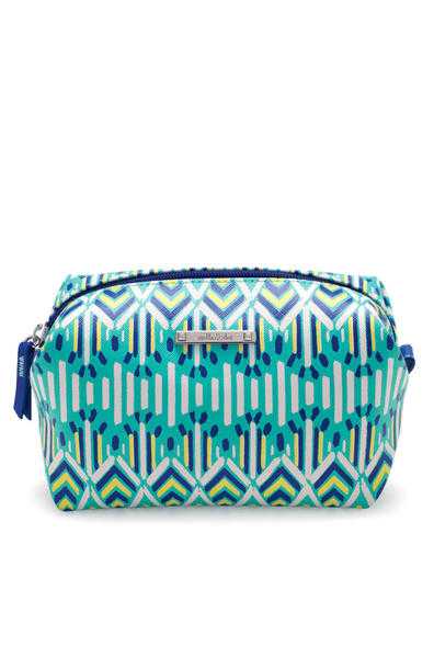 Pouch - Spring Green Ikat