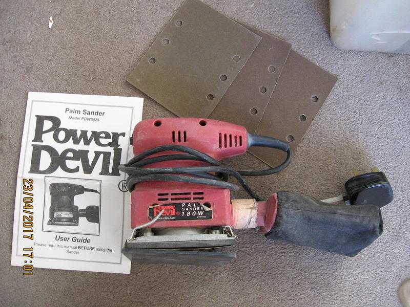 POWER DEVIL palm sander