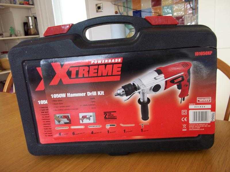 Powerbase Xtreme 1050 W Hammer Drill - IDI050XP