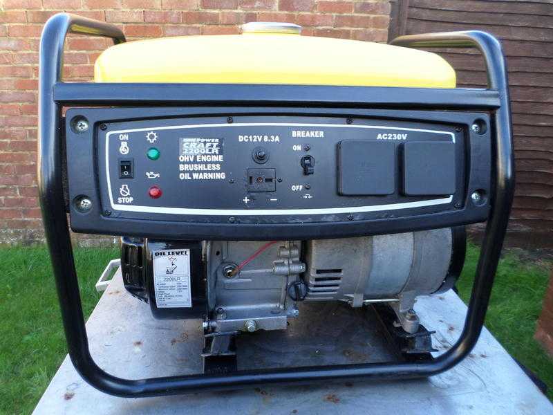 powercraft petrol generater 2200lf