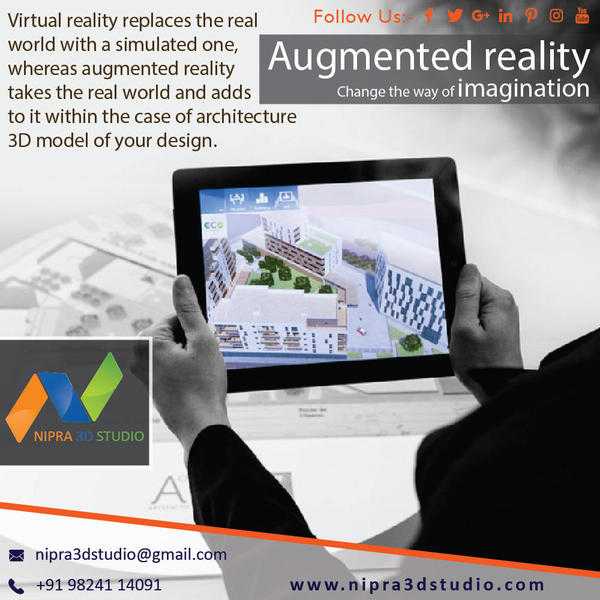 Powerful Augmented Reality Developers in India by Nipra3DStudio
