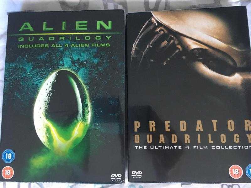 Predator and Alien Quadrilogy - Still Sealed