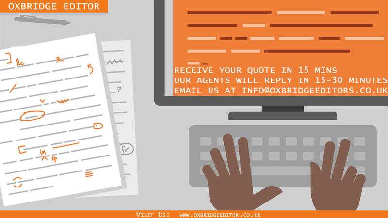 Premium Quality Editing and Proofreading Services by Oxbridge Editor